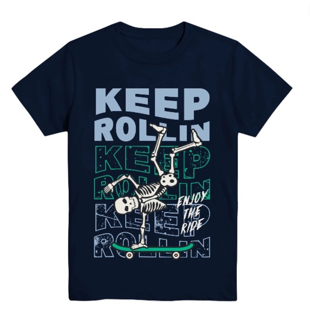 Keep Rolling Boys T-Shirt
